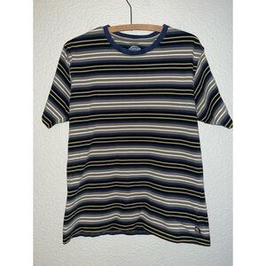 Dickies Skateboarding Striped Tee Mens Size Medium